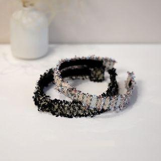 Fringed Fabric Headband