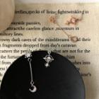 925 Sterling Silver Asymmetric Moon Dangle Earring