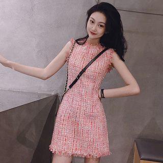 Mini Tweed Tank Dress