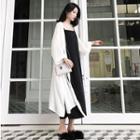 Slit-side Long Light Jacket