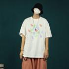 Gummy Bear Print Short-sleeve T-shirt
