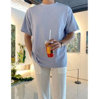 Textured Boxy T-shirt