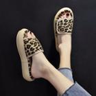 Leopard Print Sandals