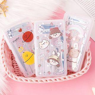 Set Of 7 : Cartoon Manicure Kit