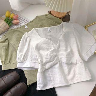 Short-sleeve Shirt Top