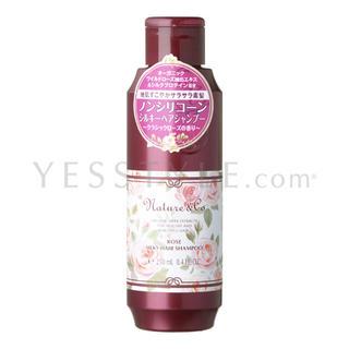 Kose - Nature & Co Rose Silky Hair Shampoo 250ml/8.4oz