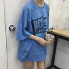 Letter Long T-shirt