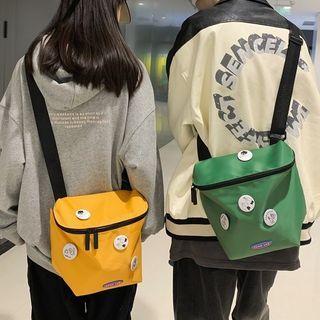 Lettering Messenger Bag / Badge / Set