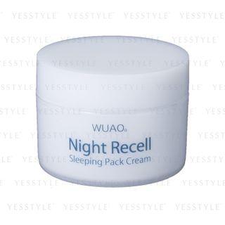 Wuao - Night Recell Sleeping Pack Cream 80g