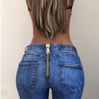 Zip-up Back Skinny Jeans