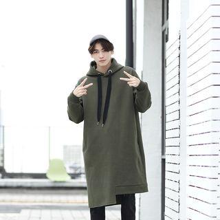 Asymmetric Long Hoodie