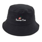 Embroidered Strawberry Bucket Hat