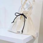 Plain Canvas Hand Bag Handle - White - One Size