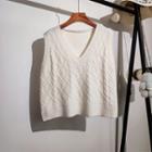 Knit Sweater Tank Top