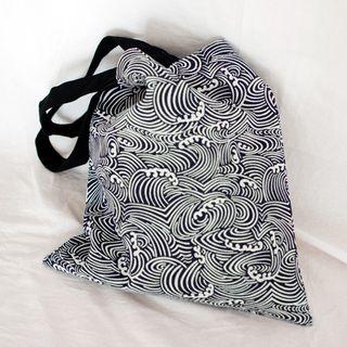 Printed Tote Bag As Shown In Figure - One Size