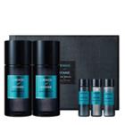 Lirikos - Homme Marine Miracle Set: Skin 110ml + 25ml + Lotion 110ml + 25ml + Fluid 25ml 5pcs