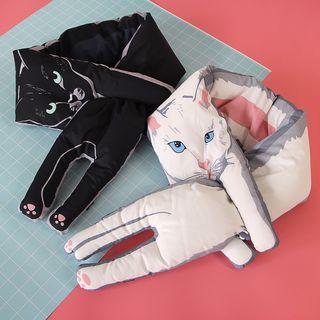 Cat Padded Scarf