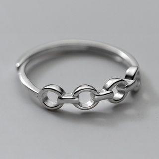 Circle Sterling Silver Ring