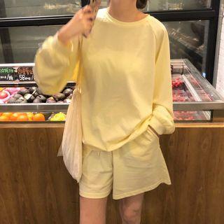 Oversize Pullover / Shorts