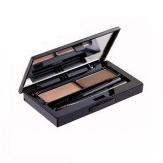 Vdivov - Mega Brow Pact - 2 Colors #01 Medium Brown & Light Brown