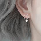Star Earring 925 Sterling Silver - Star - One Size