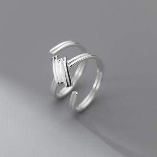 925 Sterling Silver Ring Ring - Silver - One Size