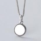 925 Sterling Silver Pendant S925 Silver - Only Pendant - As Shown In Figure - One Size