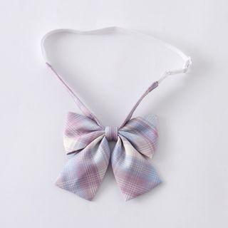 Plaid Neck Tie / Ribbon Tie