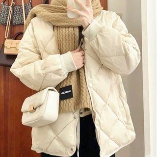 Quilted Button-up Jacket / Pants