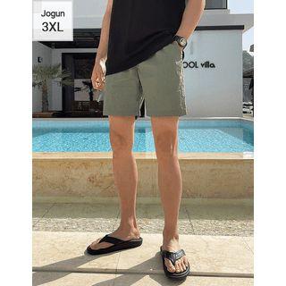 Band-waist Waterproof Shorts