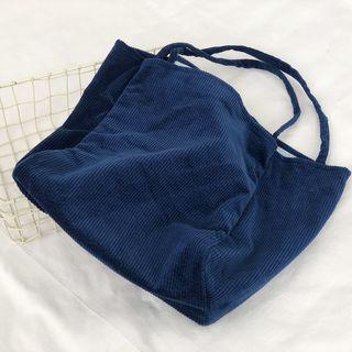 Plain Corduroy Tote