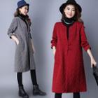 Chinese Frog Padded Long Top