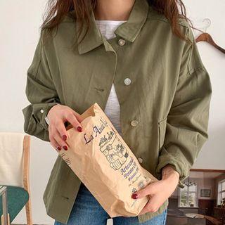 Band-hem Short Field Jacket