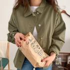 Band-hem Short Field Jacket