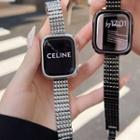 Studded Apple Watch Strap / Protective Case / Set