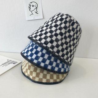 Checkered Bucket Hat