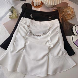 Chain A-line Skirt