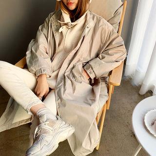 Faux-shearling Jacket Layered Parka