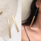Metallic Bar Earring