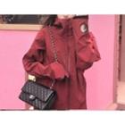 Couple-matching Hooded Zip Cargo Jacket