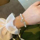 Bead Bracelet Green - One Size