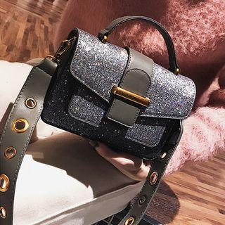 Glitter Strapped Handbag