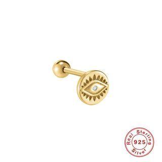 Embossed Stud Earring