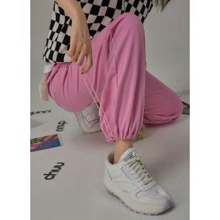 [no One Else] Drawcord Jogger Pants