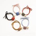 Faux Pearl & Square Hair Tie