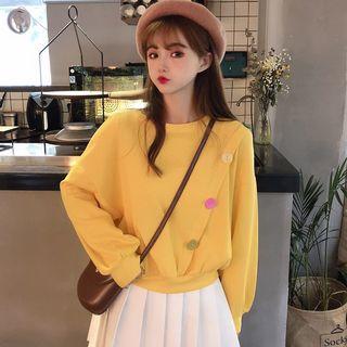Side-buttoned Pullover
