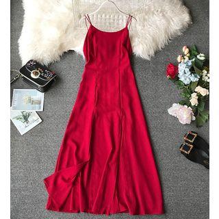 Open-back Spaghetti-strap Dress