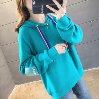 Color Drawstring Hoodie