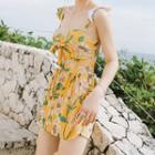 Front Tie Knot Swimdress