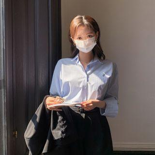 Pastel Pocket-front Shirt